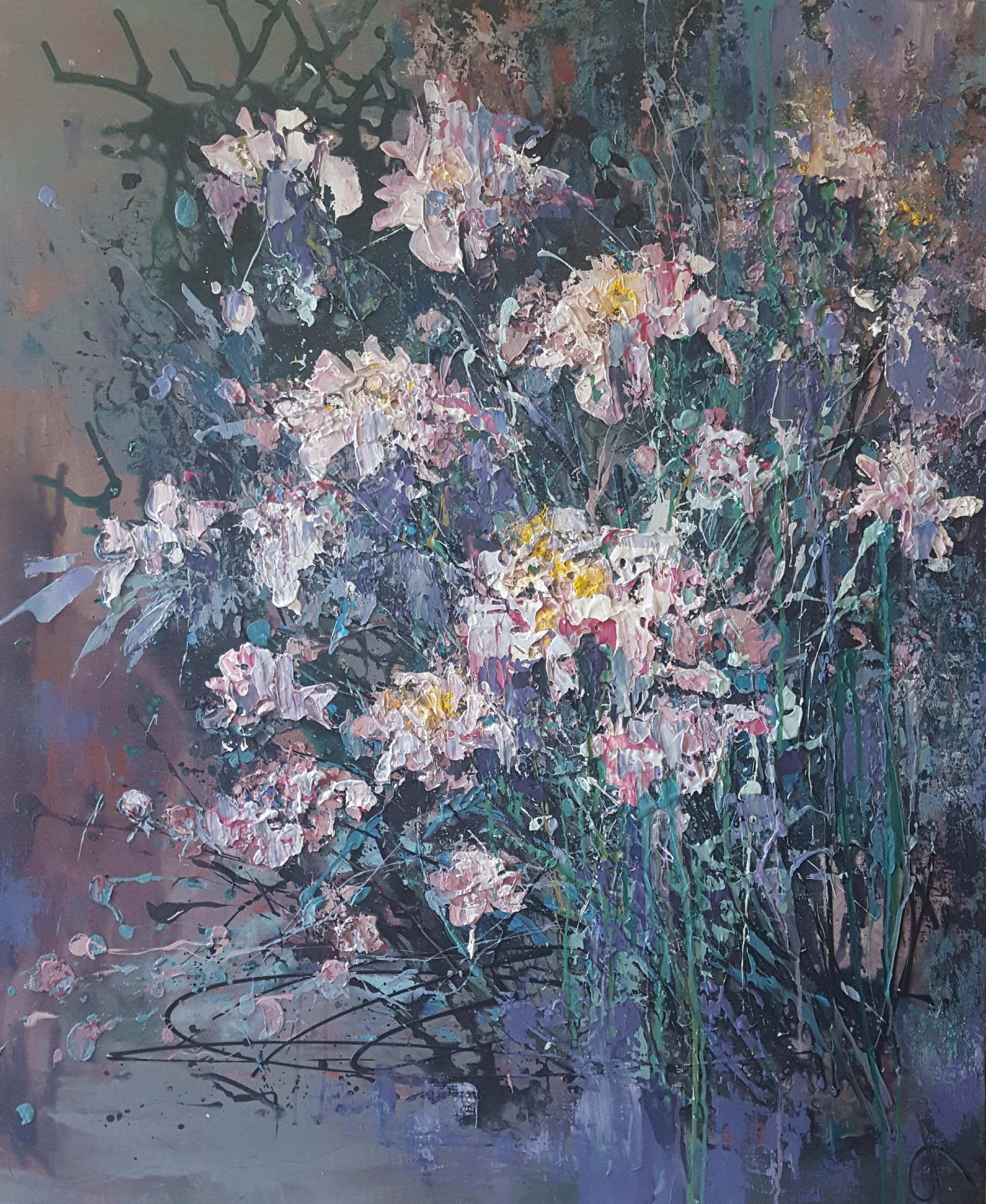 Landscape Painting de Tanya Vasilenko  - Secreto de jardín