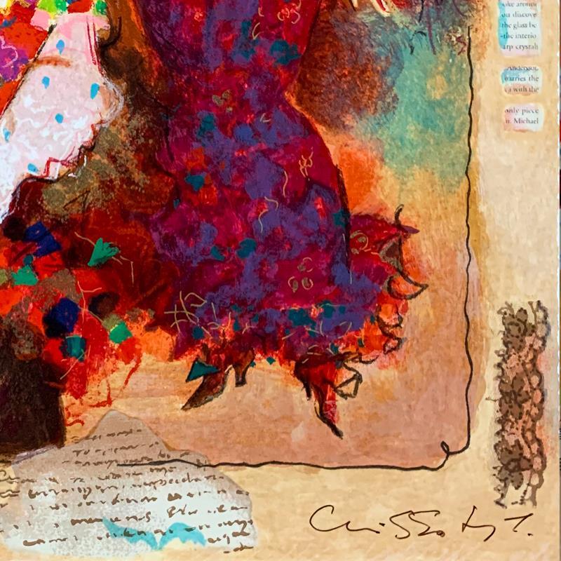 Sérigraphie sur papier en édition limitée signée à la main - Print de Tanya Wissotzky and Alexander Galtchansky