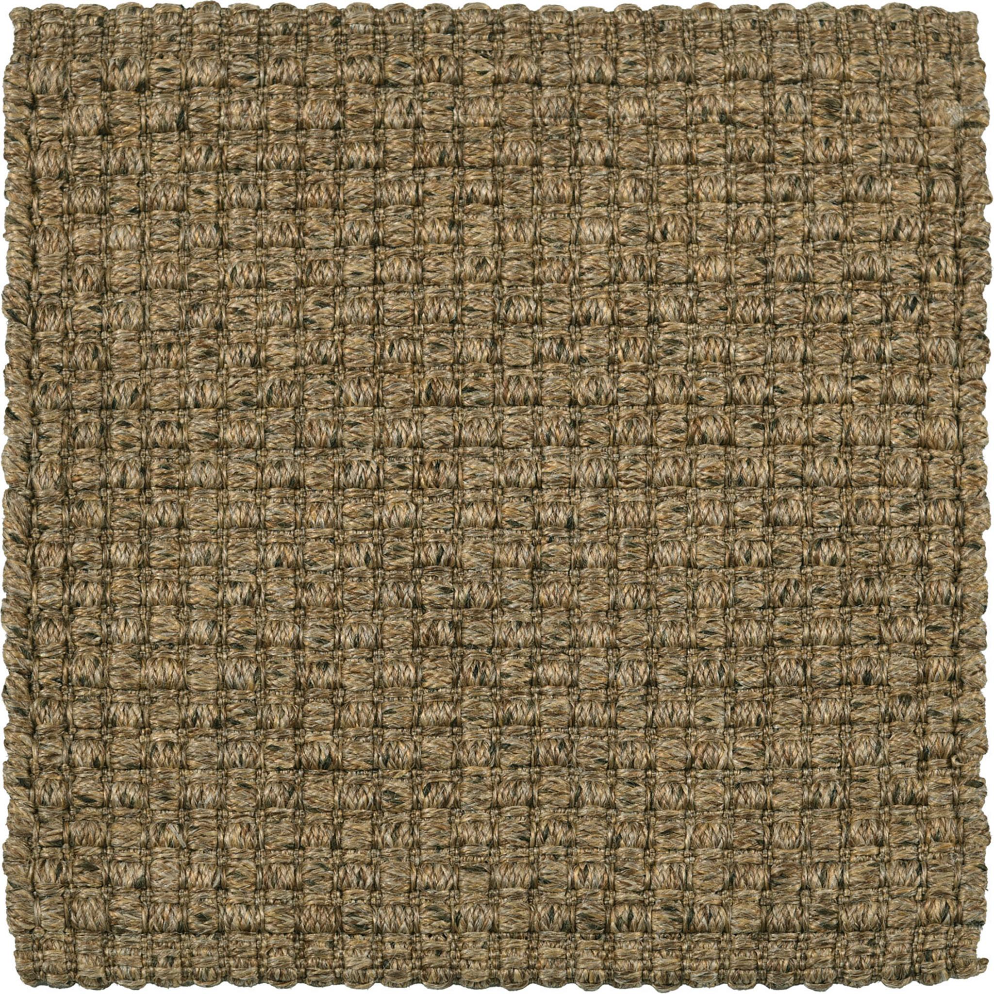 Indiano Tanzania 8x10ft taupe sisalene 100% PP basket weave design luxury handwoven rug in vendita