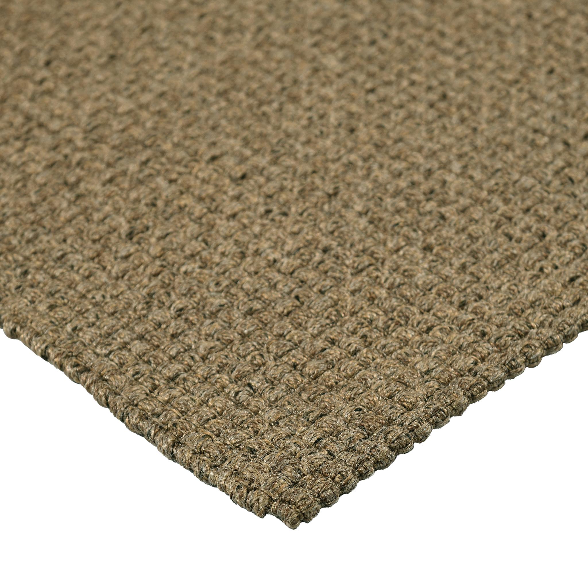 XXI secolo e contemporaneo Tanzania 8x10ft taupe sisalene 100% PP basket weave design luxury handwoven rug in vendita