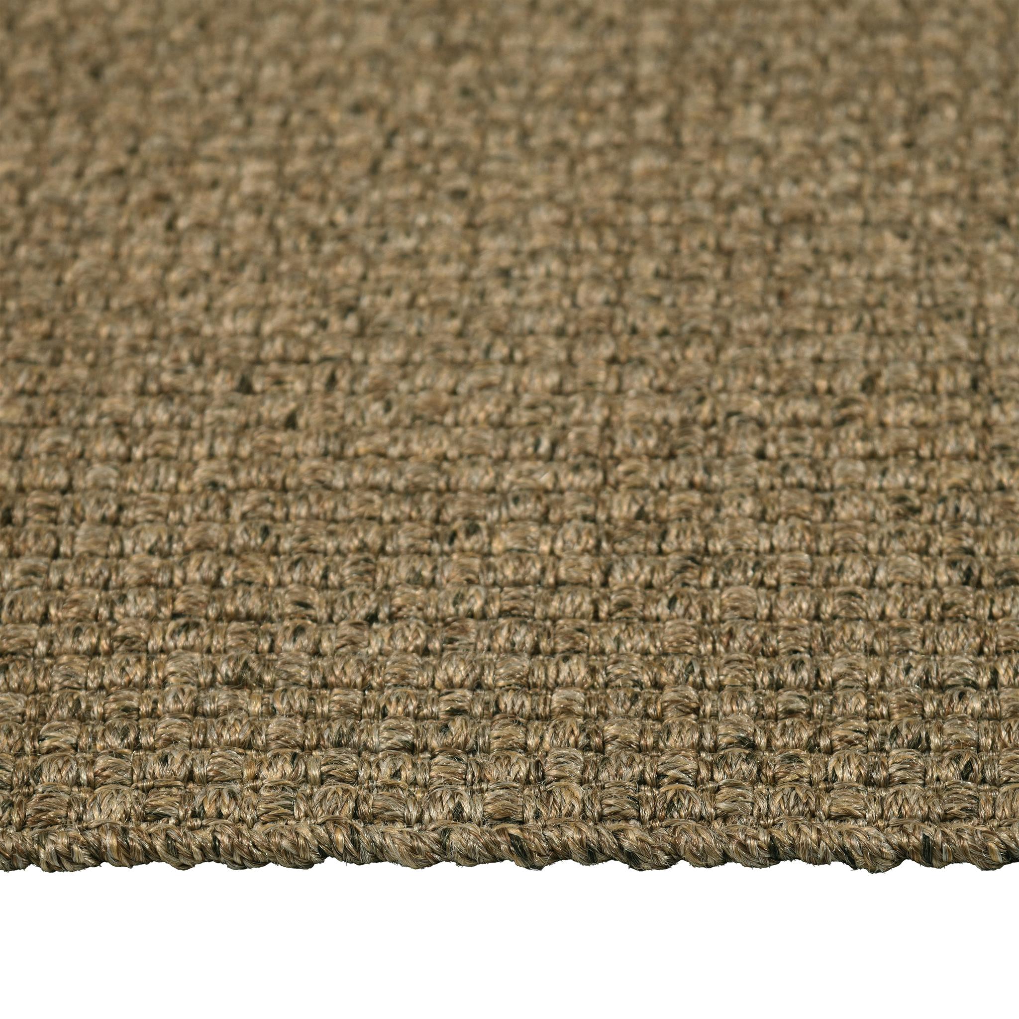 Tanzanie 9x12ft taupe sisalene 100% PP basket weave design luxueux tapis tissé à la main Neuf - En vente à New York, NY