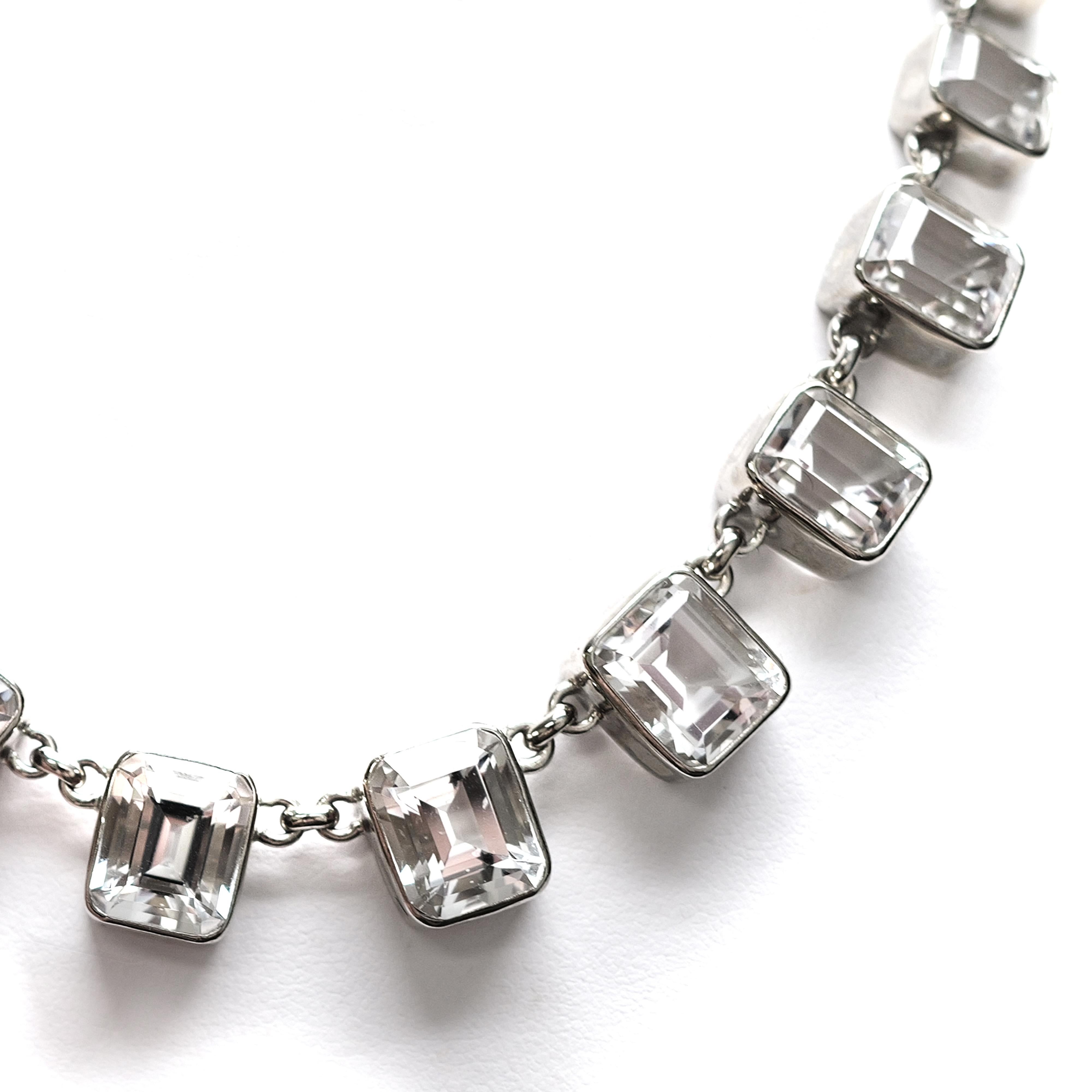 Collier Paradizia en cristal de quartz Mondo de 71 carats de Tanzanie Pour femmes en vente