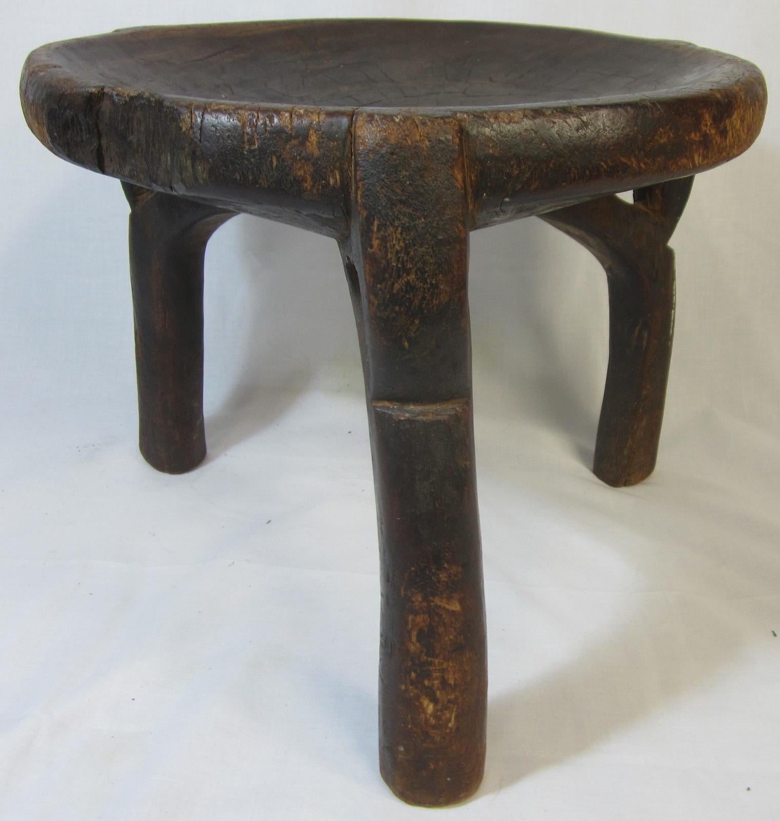 Tanzanian HEHE stool In Good Condition In Paradise Point, Queensland