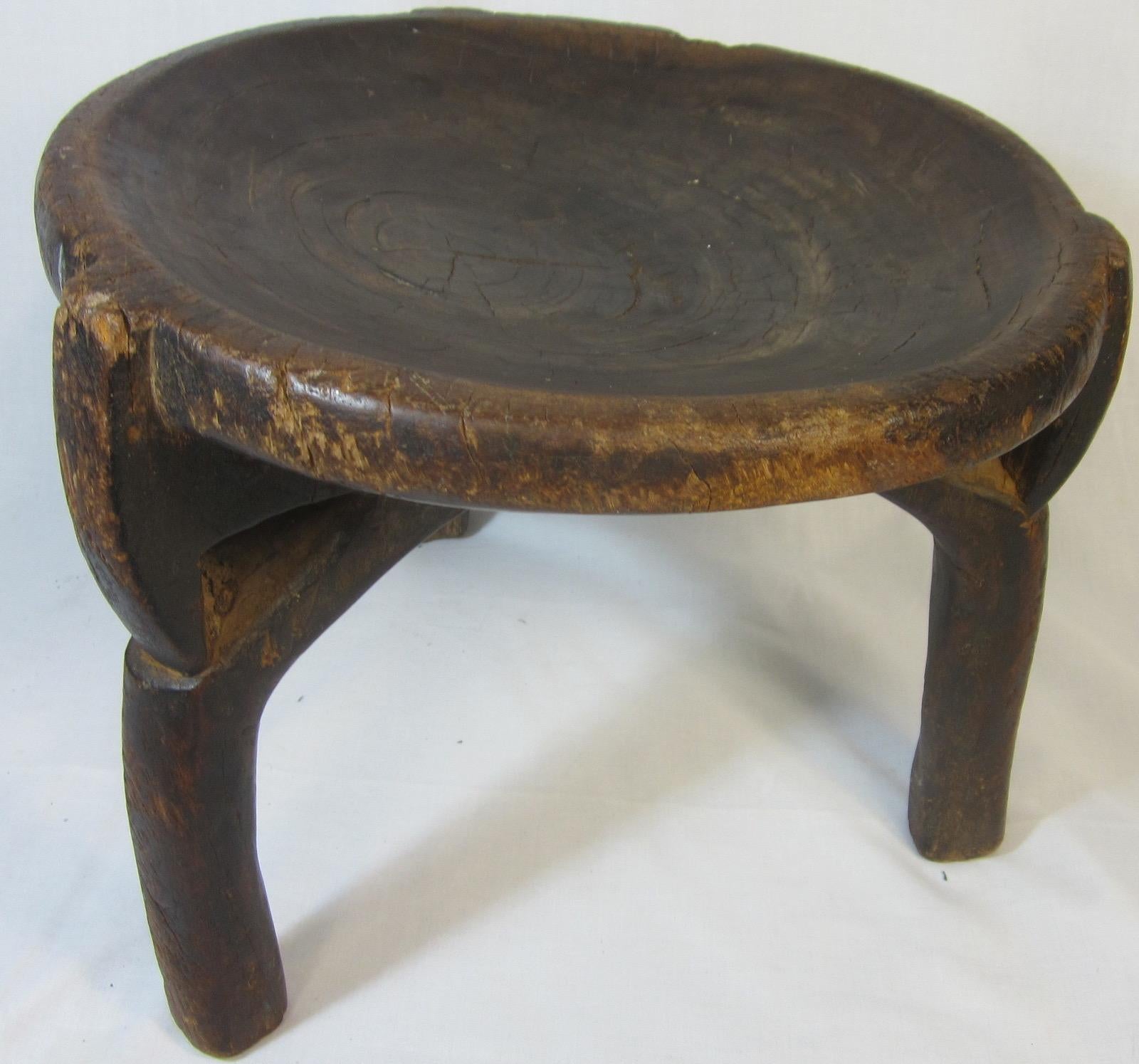 Early 20th Century Tanzanian HEHE stool