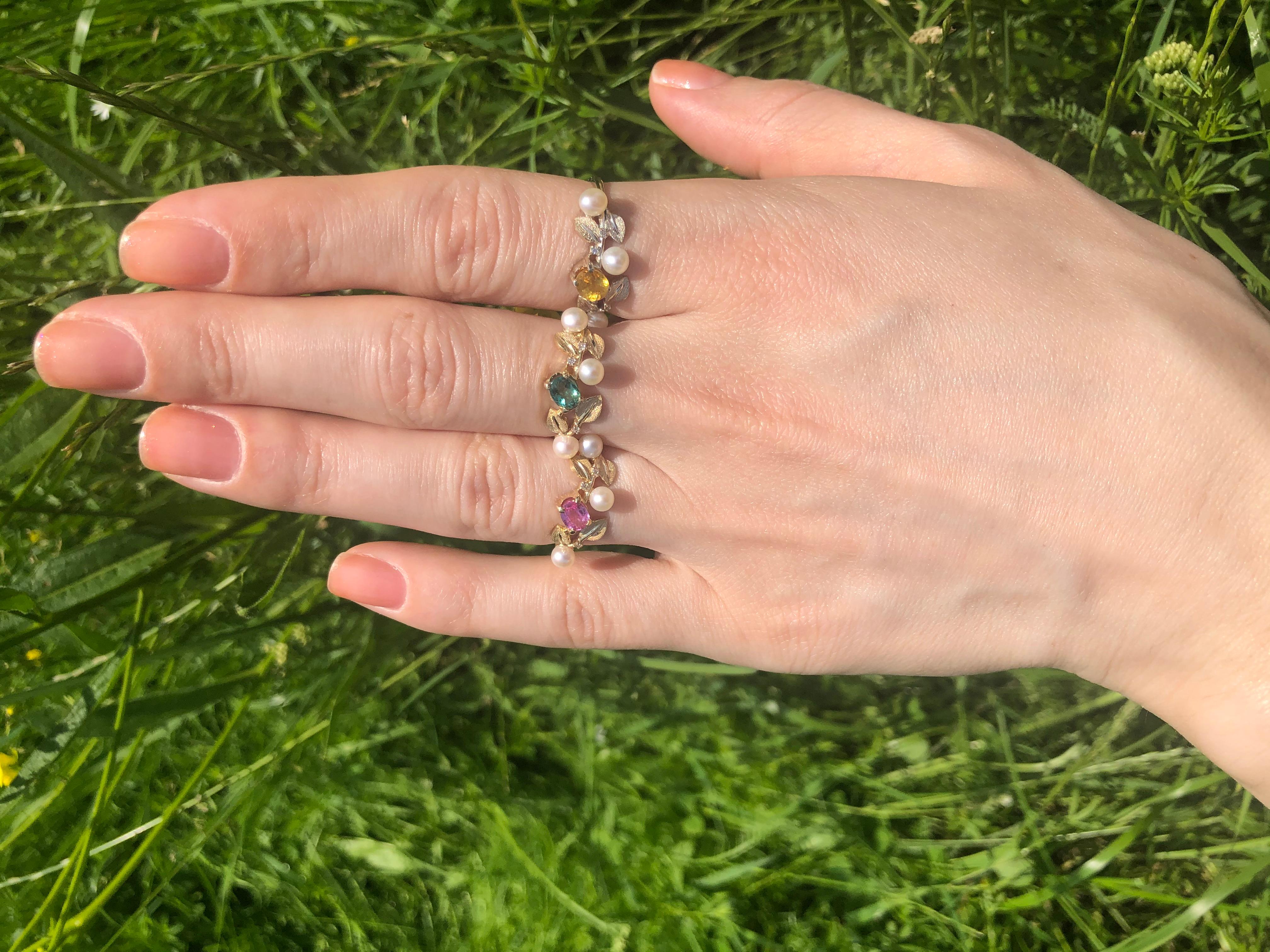 For Sale:  Oval tanzanite 14k gold ring 7