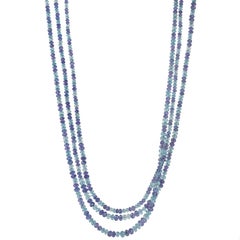 Tanzanite and Aquamarine Necklace