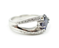 Tanzanite and Diamond Ring