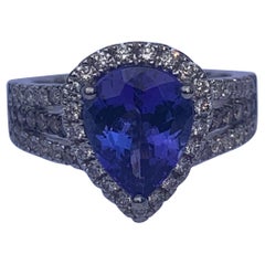 Tanzanite and Diamonds Ring