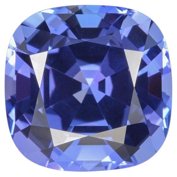 Tansanit im Kissenschliff - Seltener Luxusstein für Custom Jewelry & Collectors (Zeitgenössisch) im Angebot