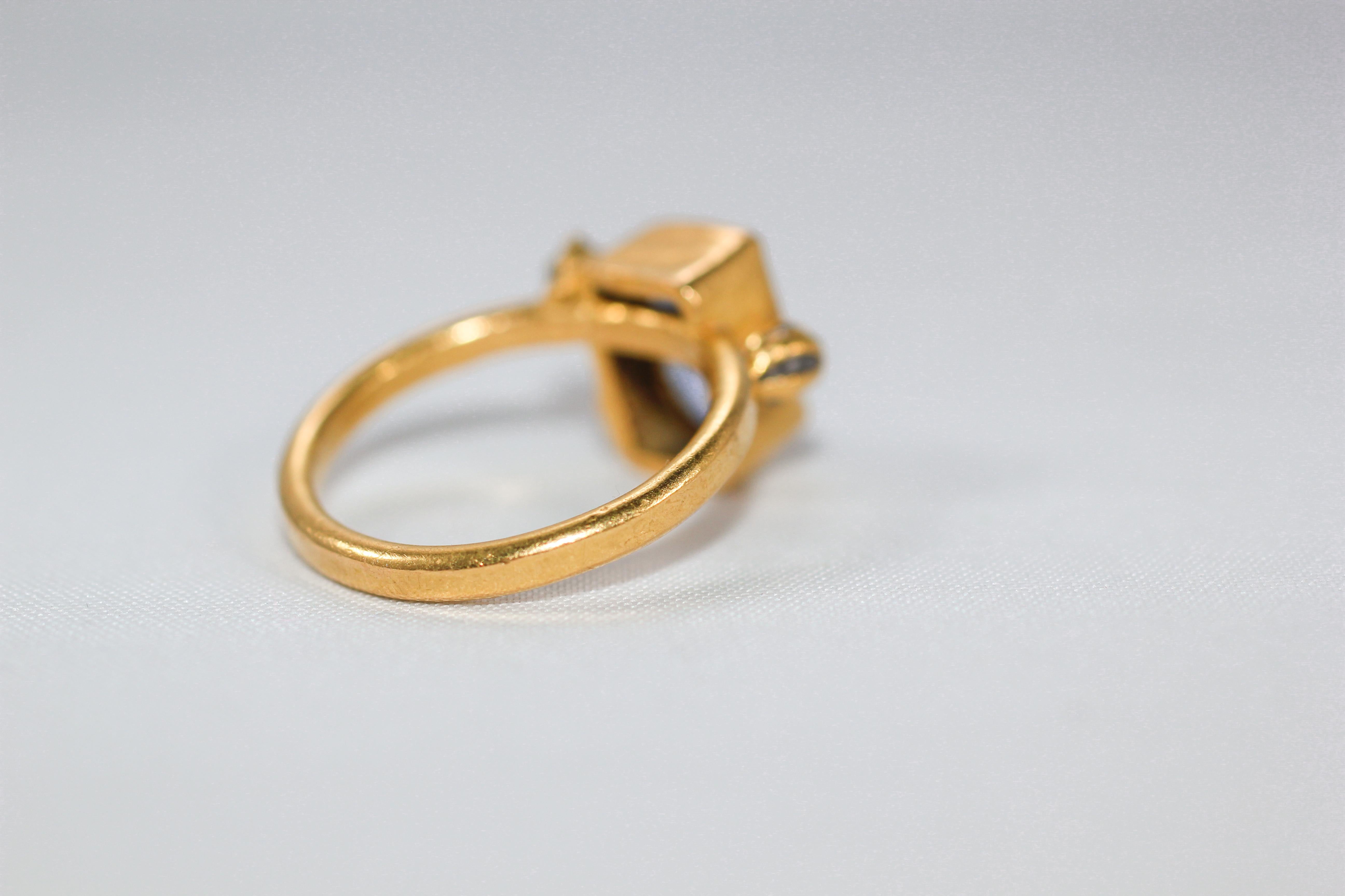 21 karat gold engagement rings
