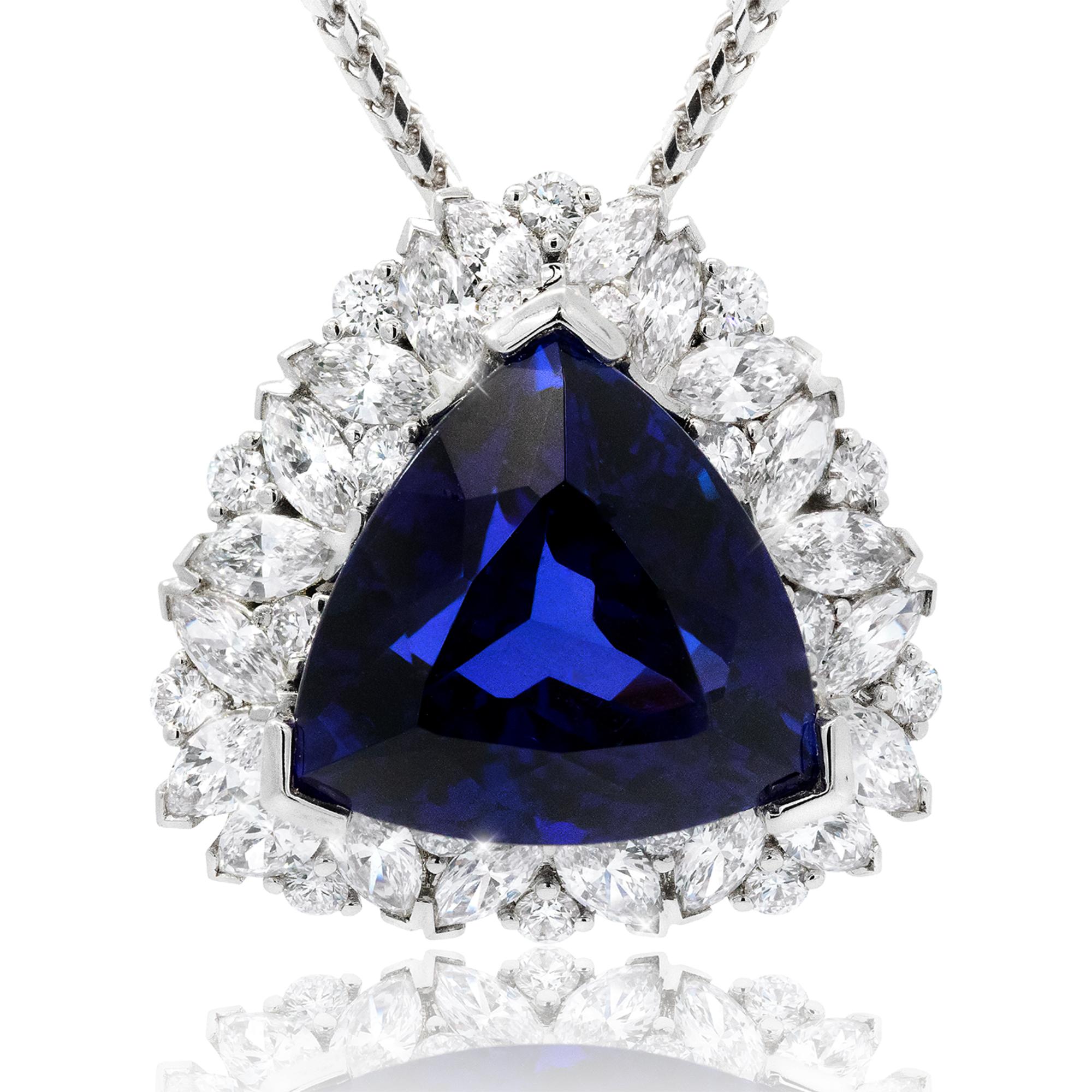 Deepest blue, deep from the Earth. An homage to the union between land and sky, the bold and the blue, under a crown of sparkling cloud, Kilimanjaro showcases the essence and rarity of tanzanite gemstones. 

A symbol of vitality, intuition, and new