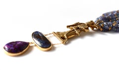 Tanzanite Gold Necklace