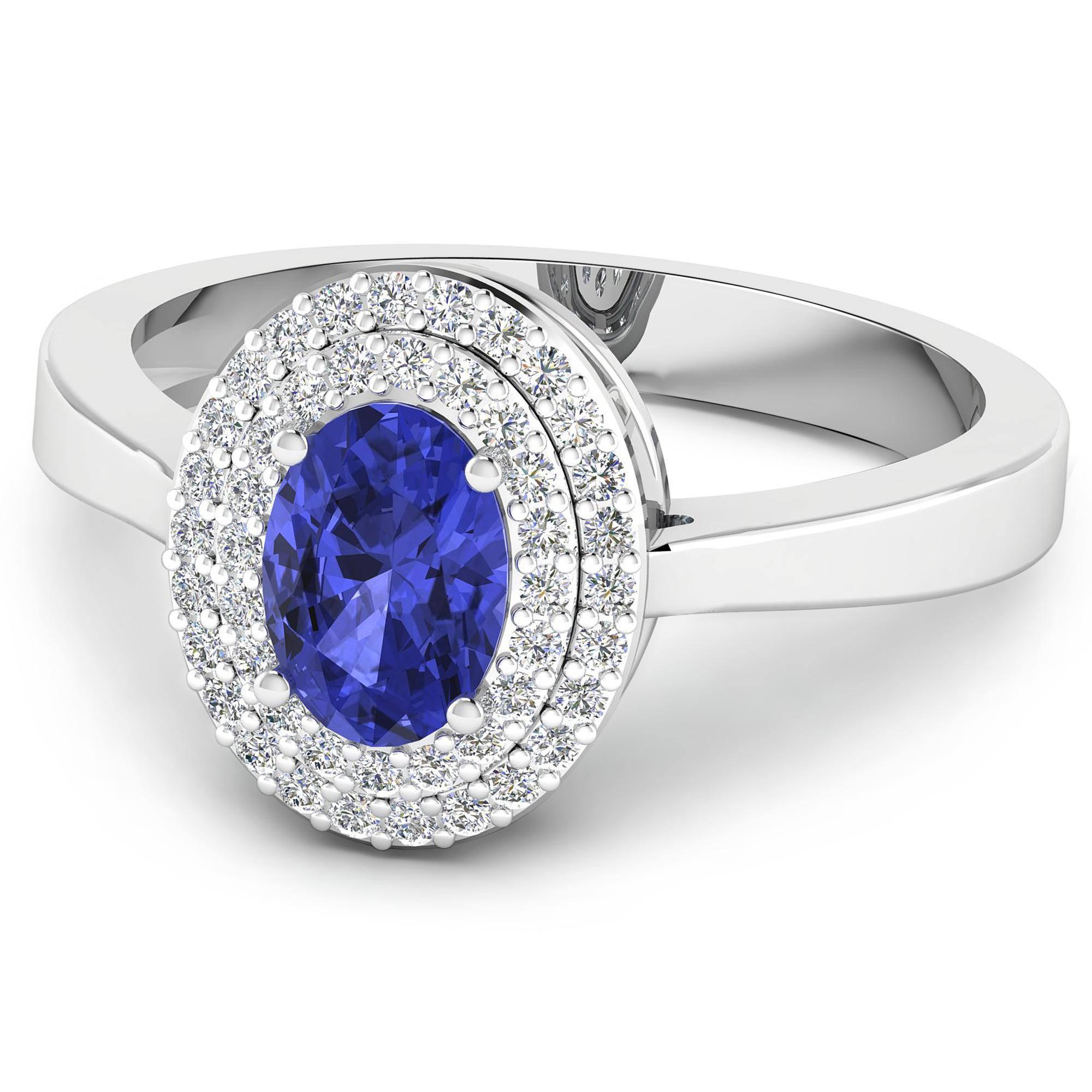 14k gold tanzanite ring