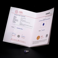 Tansanit Herz Diamant GIA zertifiziert 18K Weißgold Drei Stein Verlobungsring