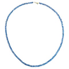 TANZANITE NECKLACE with 14k GOLD