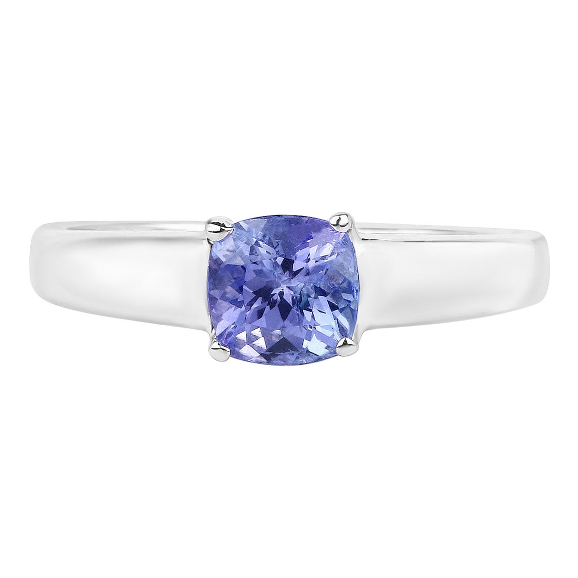 Tanzanite Ring 1.04 Carats Sterling Silver