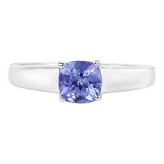 Tanzanite Ring 1.04 Carats Sterling Silver