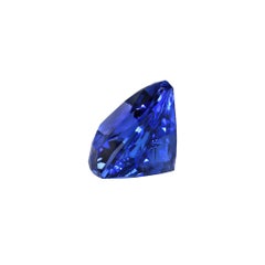 Tanzanite Ring Gem 2.42 Carat Unset Trillion Loose Gemstone