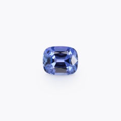 Tanzanite Ring Gem 4.02 Carat Cushion Loose Gemstone