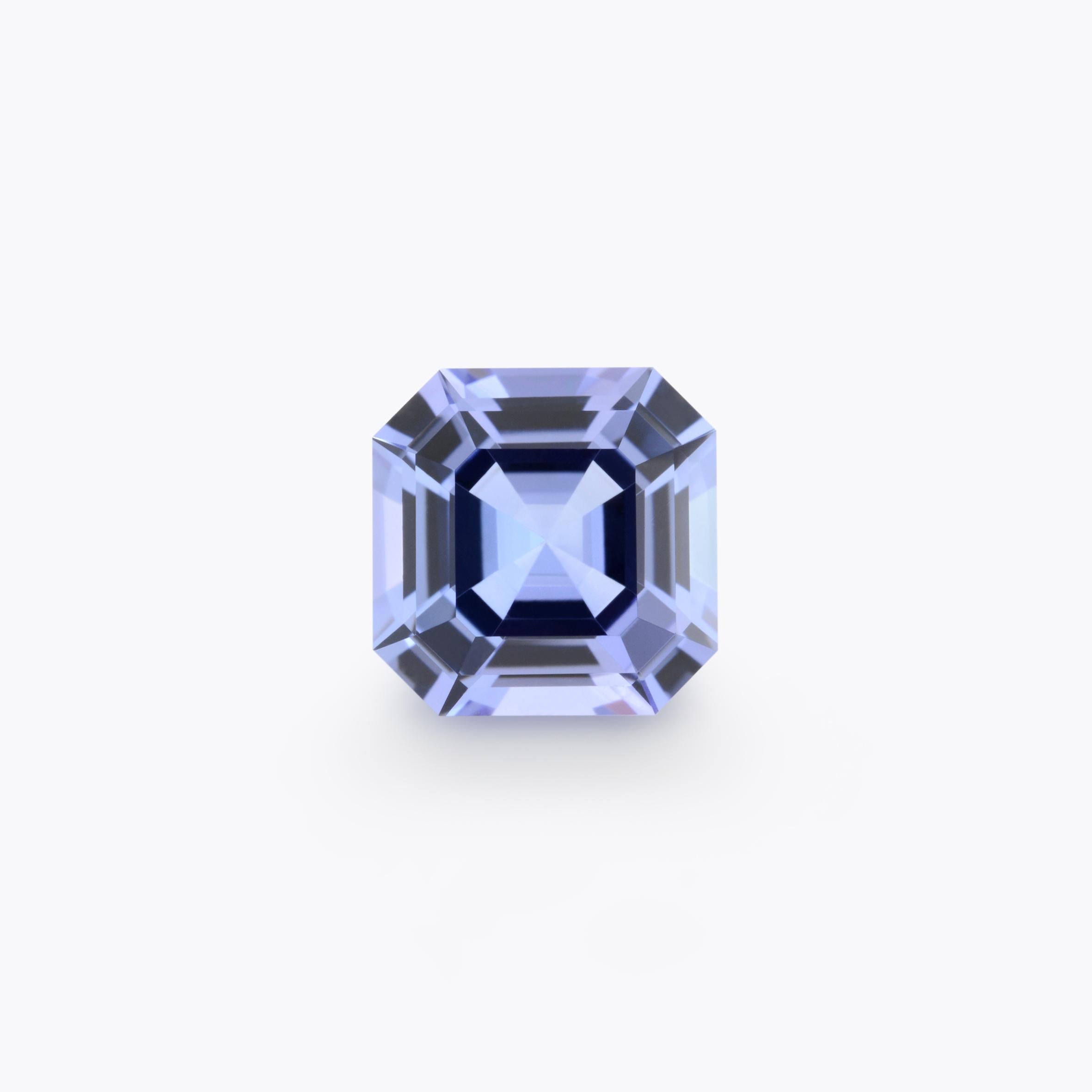 Supremely cut 3.15 carat Tanzanite square octagon loose stone, offered unmounted to someone special.
Returns are accepted and paid by us within 7 days of delivery.
We offer supreme custom jewelry work upon request. Please contact us for more