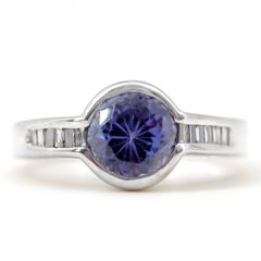 Tanzanite Ring That Predates Tanzanite Popularity