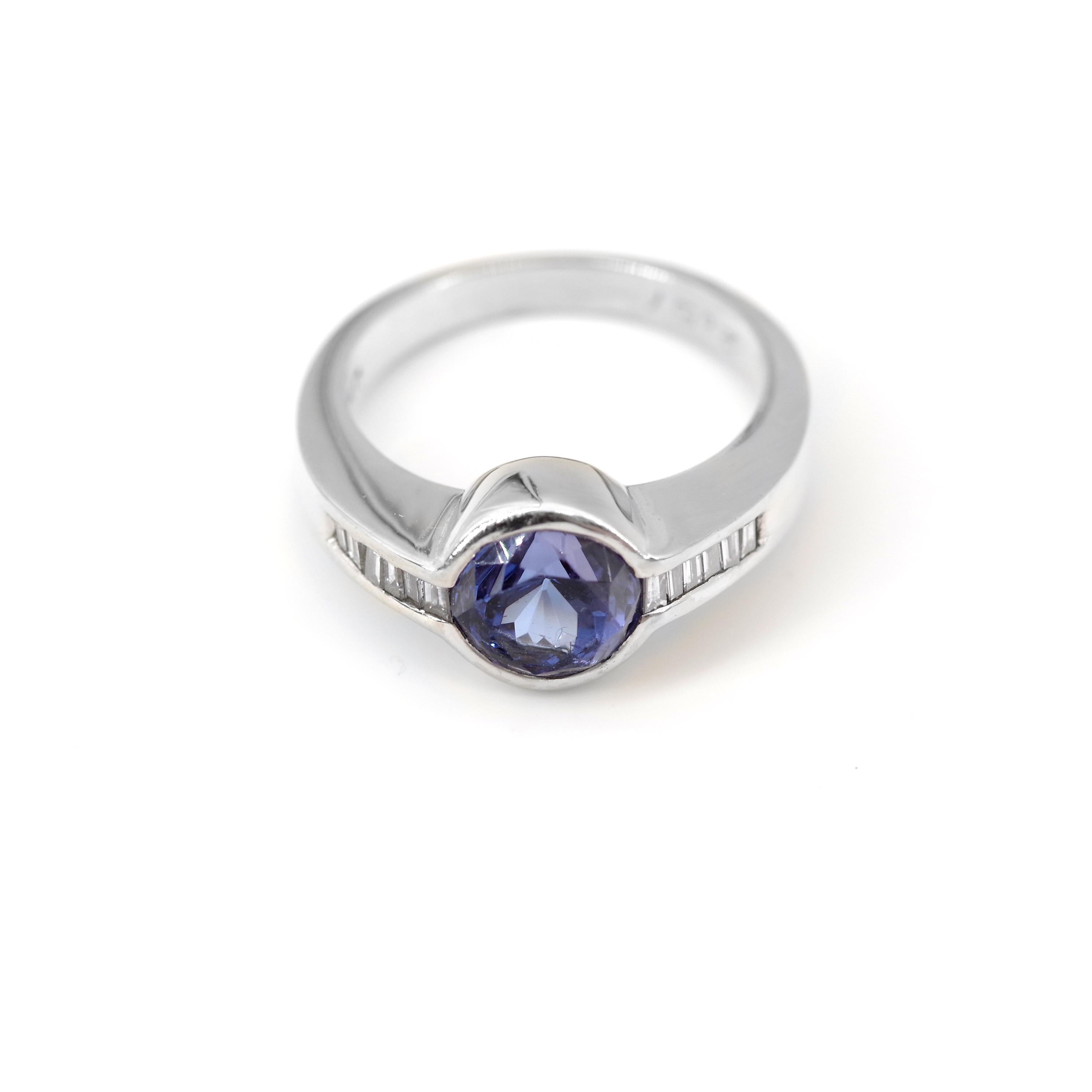 Women's or Men's Tanzanite Ring That Predates Tanzanite Popularity