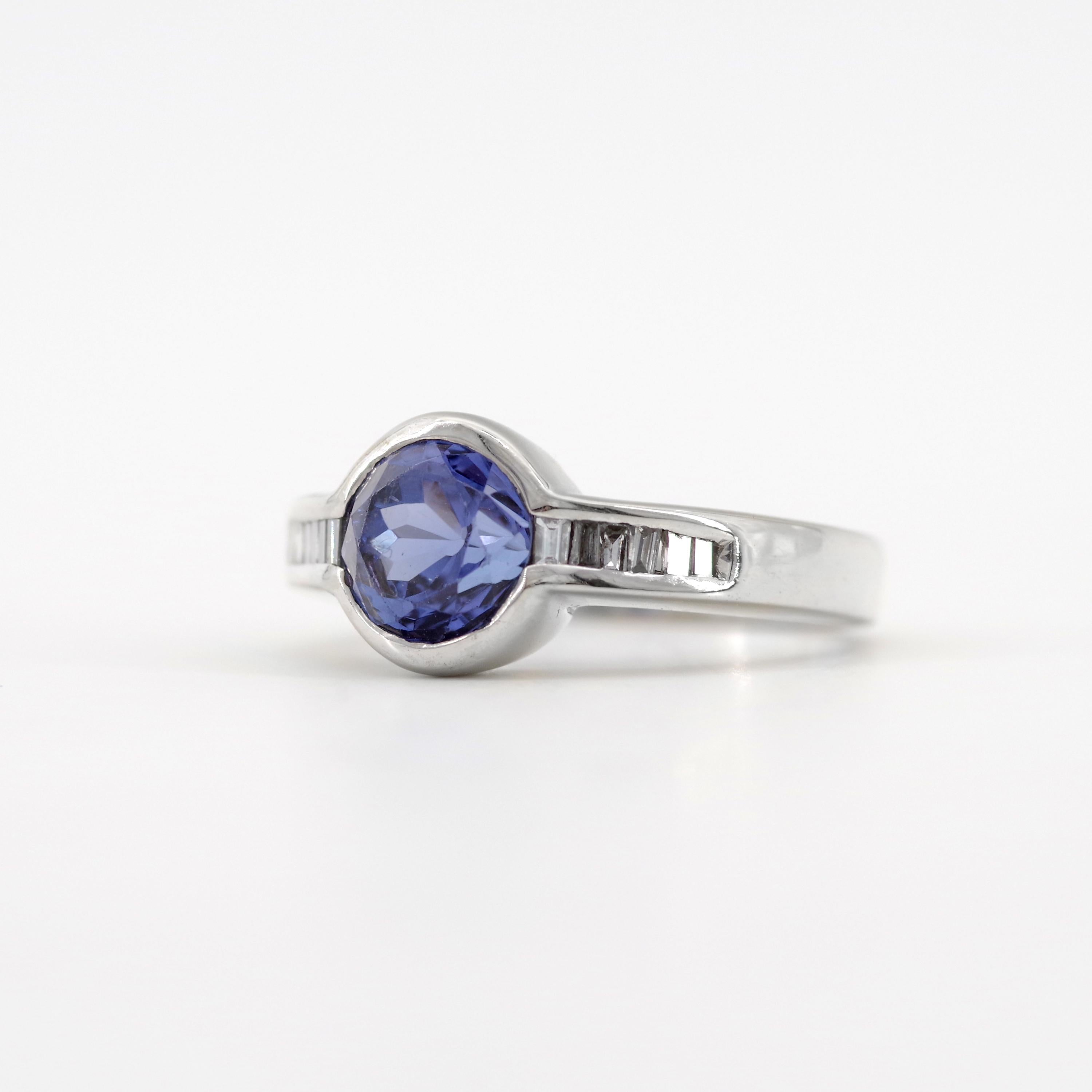 Tanzanite Ring That Predates Tanzanite Popularity 2
