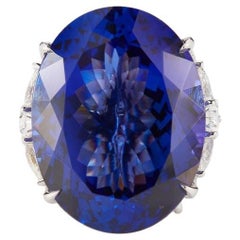Tanzanite Ring with Diamonds