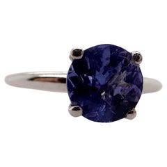 Tanzanite Soltiaire ring 14KT gold 