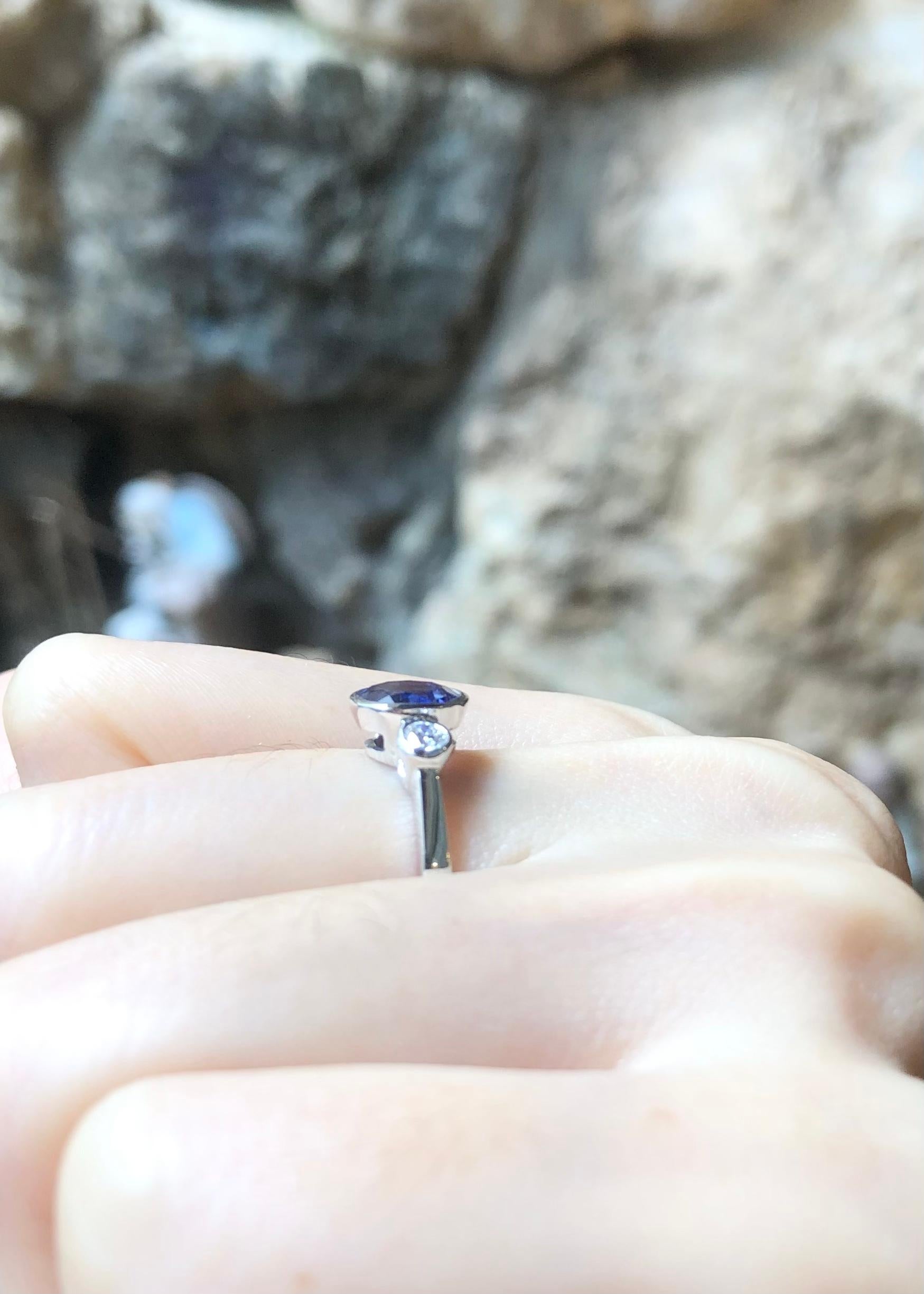 tanzanite engagement ring set