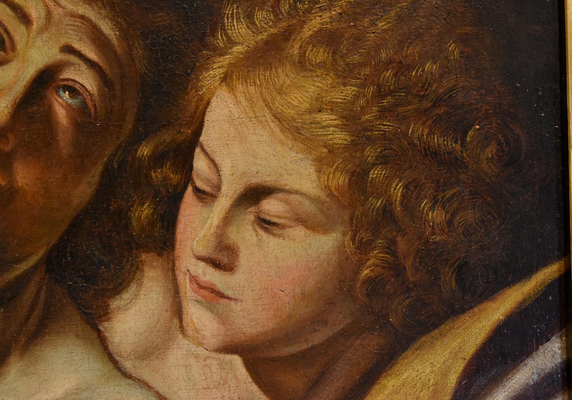Saint Sebastian Angels Tanzio Da Varallo Paint Oil on canvas 17th Century Italy For Sale 8