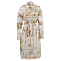 Tao by Comme des Garçons Gold Baroque Pattern Trench Coat - '10s