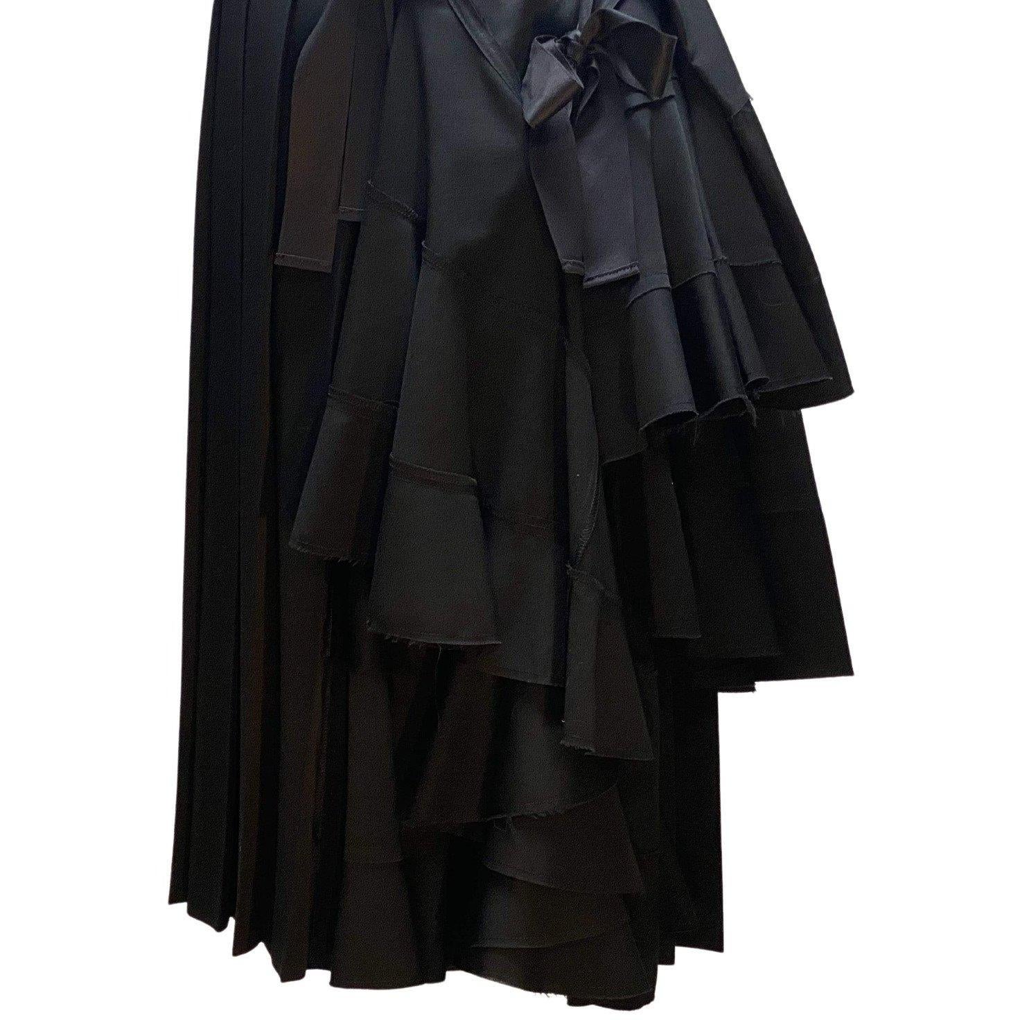 TAO Comme Des Garçons Wool Wrap Skirt In New Condition In Laguna Beach, CA