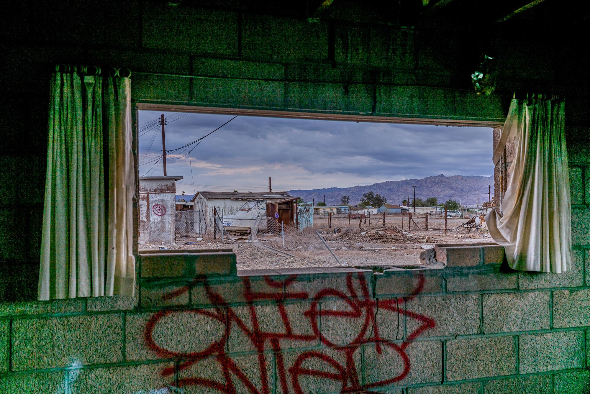 Tao Ruspoli Color Photograph - 'Bombay Beach', 21st Century, Landscape Photography, Contemporary, Color