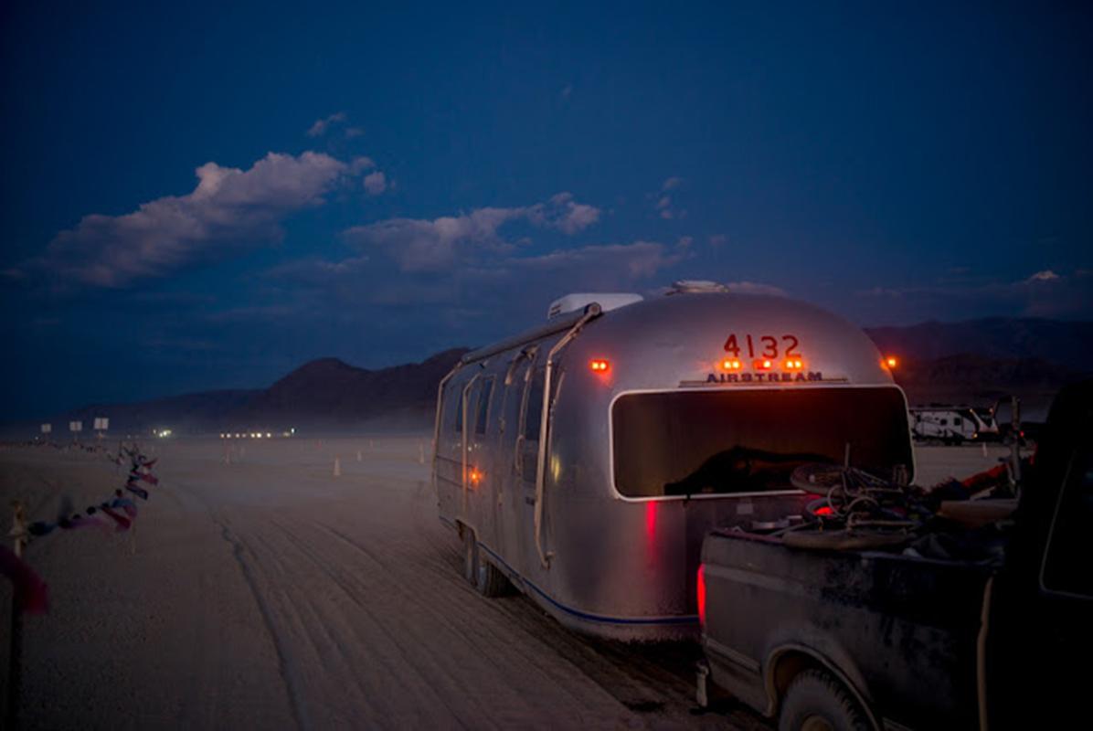 Tao Ruspoli Color Photograph - On the Road to Burning Man