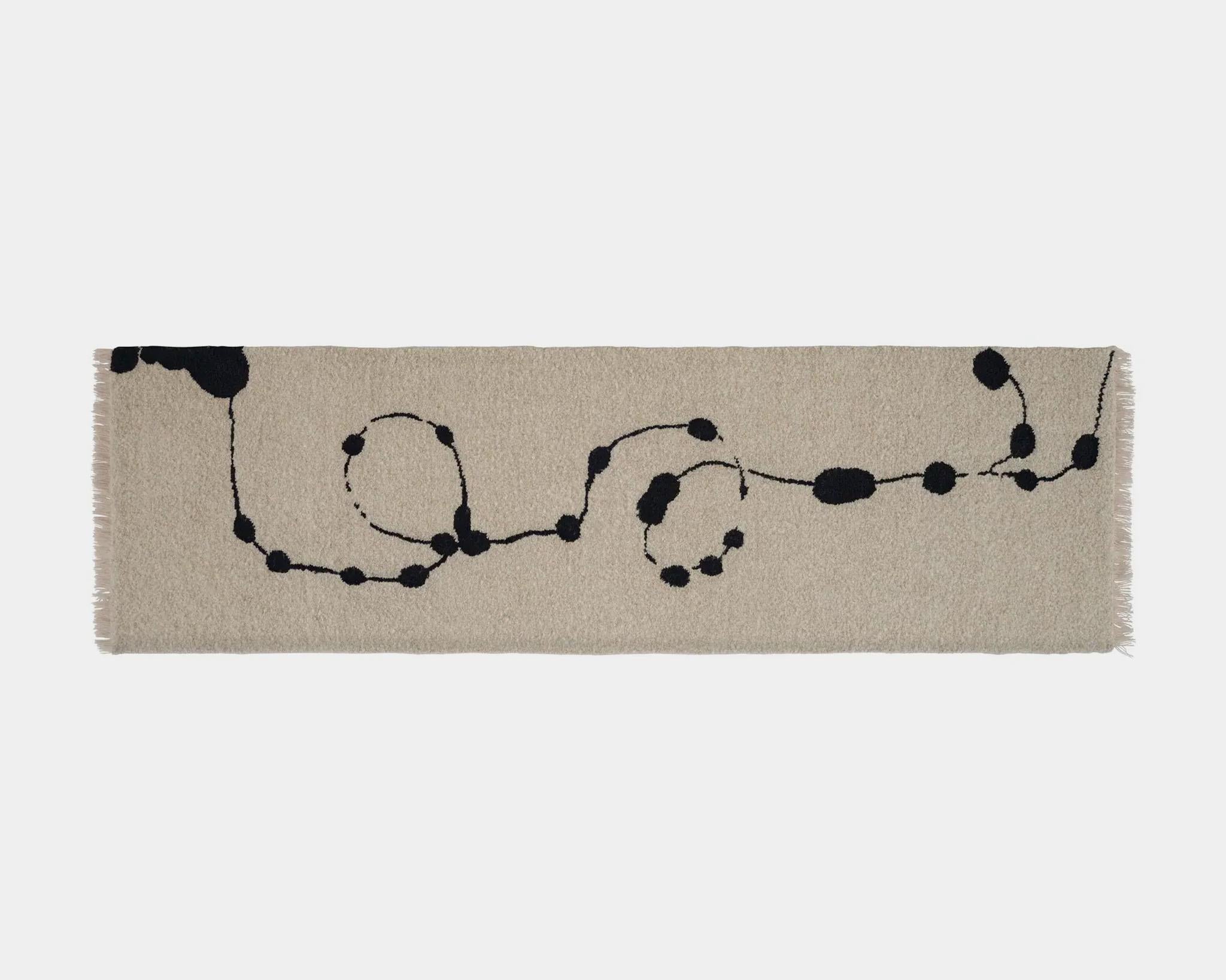 Tao Trail, 'Axiom' collection by Linie Design

Rectangular handmade rug. 
Material: Wool
Hand knotted rug  

Dimensions: 80 cm x 280 cm

An artistic and visually alluring hand-knotted rug from Linie Design. Tao Trail features an organic line that