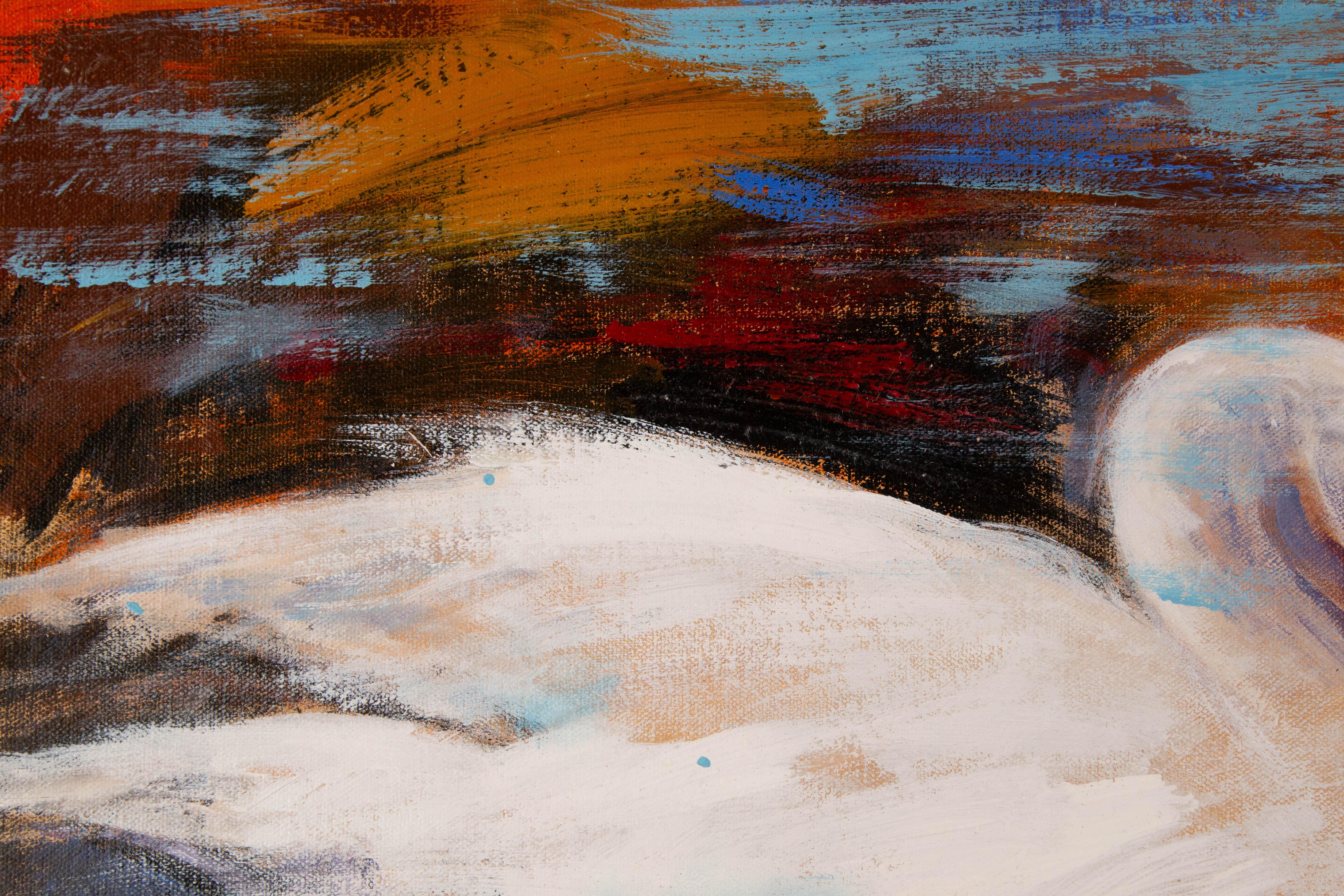 Tao Wang Animal Peinture à l'huile originale 