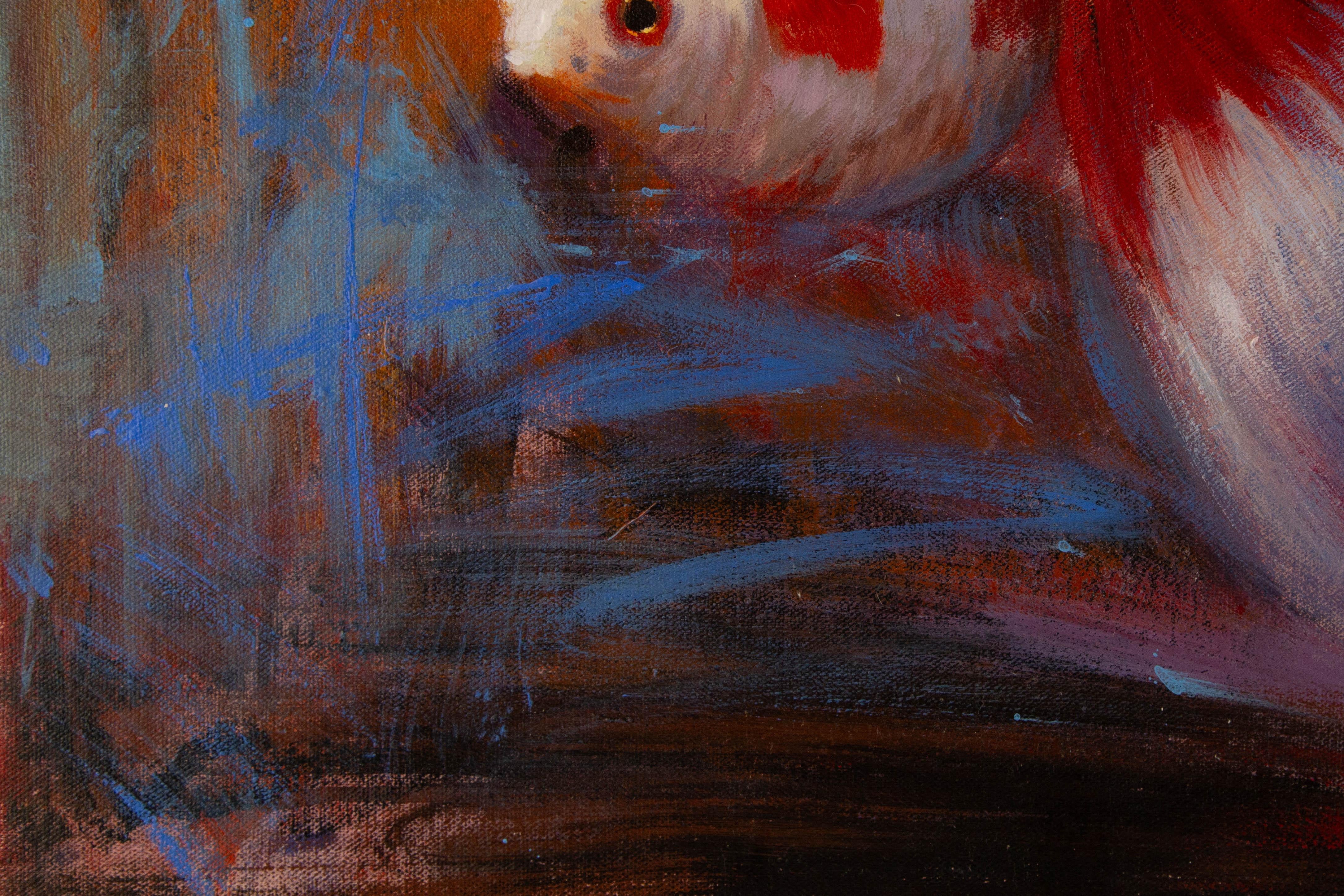 Tao Wang Peinture à l'huile originale contemporaine 