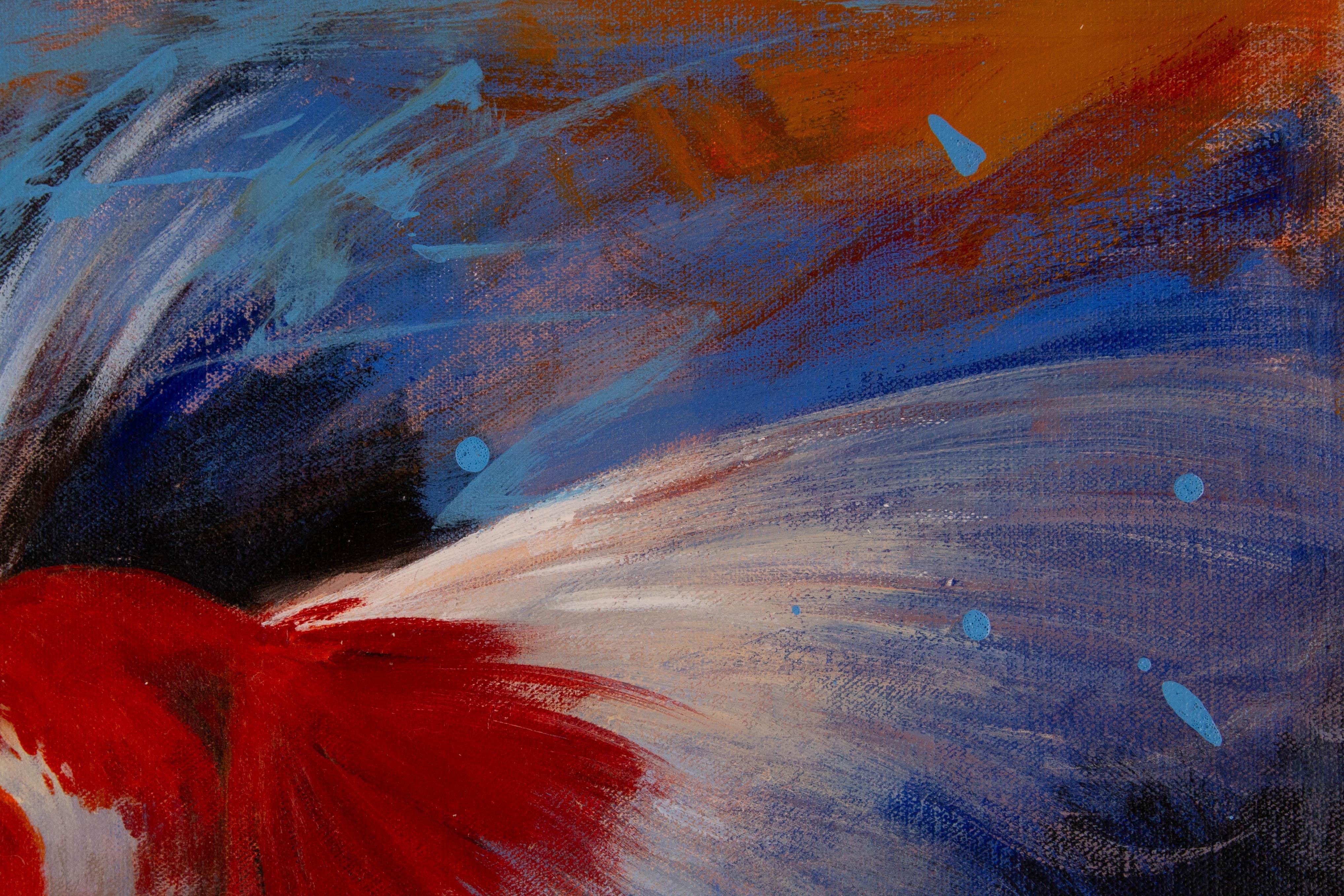Tao Wang Peinture à l'huile originale contemporaine 