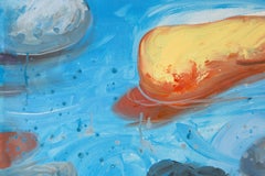 Tao Wang Landscape Original Oil On Canvas "Cobblestone"