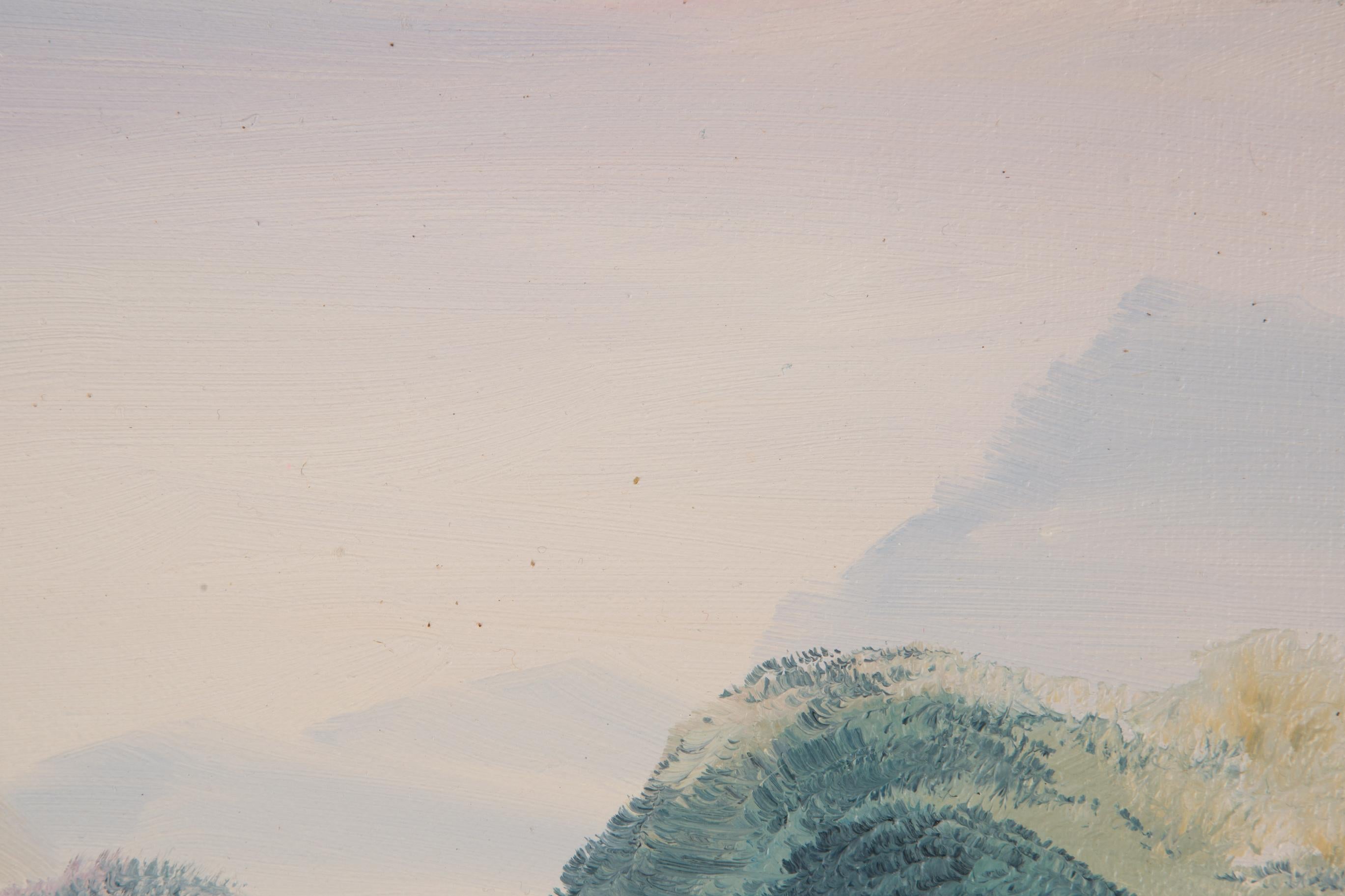 Impressionistisches Original Ölgemälde auf Leinwand „Shan Yin Dao Shang V“ von Tao Yu im Angebot 2