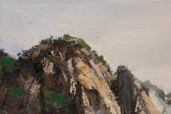 Tao Yu Impressionist Original Oil On Canvas "Tai Hang Yun Ling"