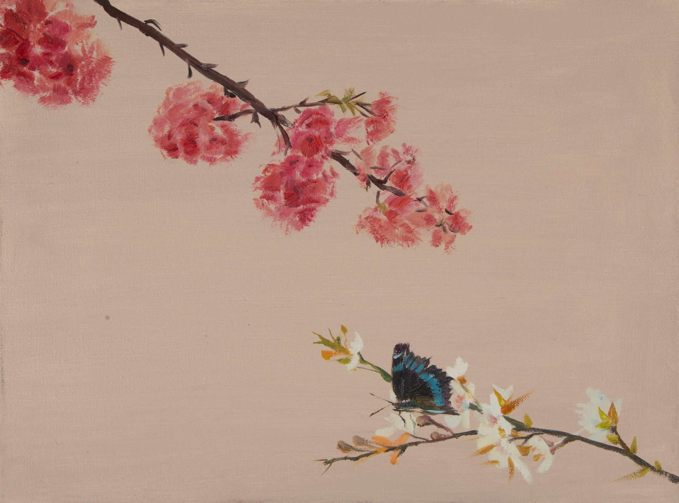 Title: Early Spring IV
Medium: Oil on canvas
Size: 12 x 16 inches
Frame: Framing options available!
Condition: The painting appears to be in excellent condition.
Note: This painting is unstretched
Year: 2000 Circa
Artist: Tao Yu
Signature: