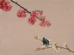 Tao Yu, peinture à l'huile impressionniste originale du début du printemps IV