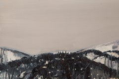 Tao Yu Impressionist Original Oil Painting "Snow In Winter"