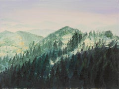 Tao Yu Landscape Original Oil On Canvas "On Shanyin Trail IV"