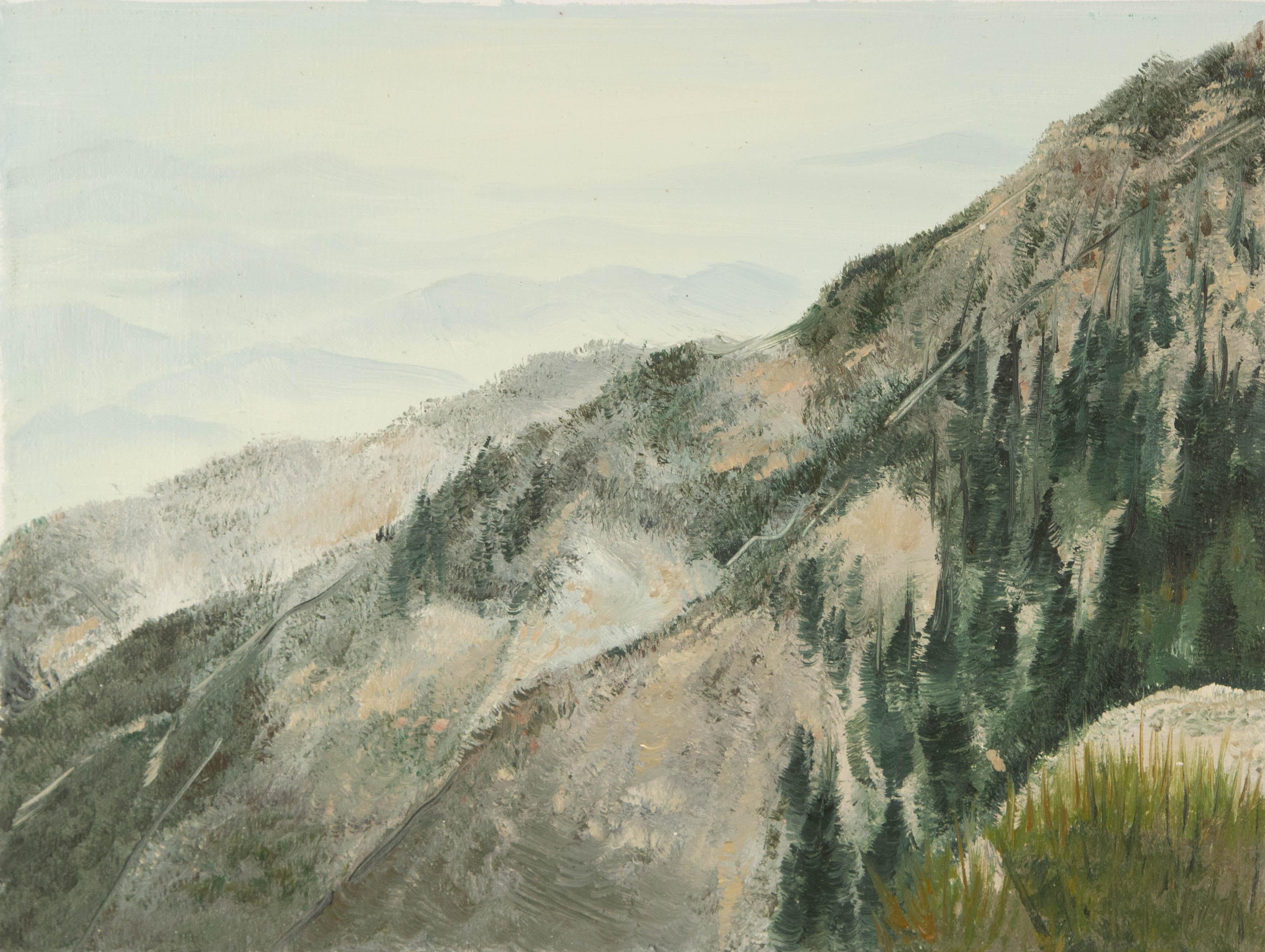 Tao Yu Landscape Original Oil On Canvas "Taihang Mountain IV"