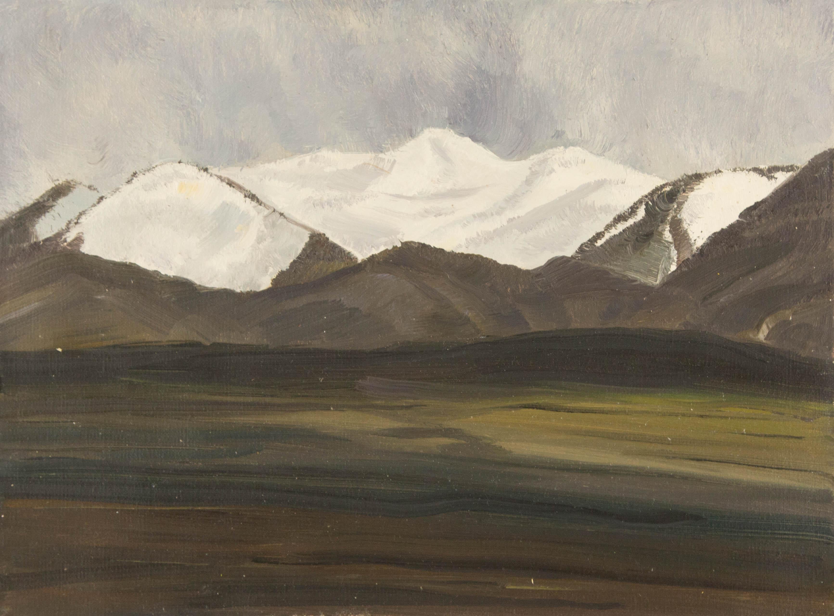 Tao Yu Landscape Original Oil On Canvas "Taihang Mountain VI"