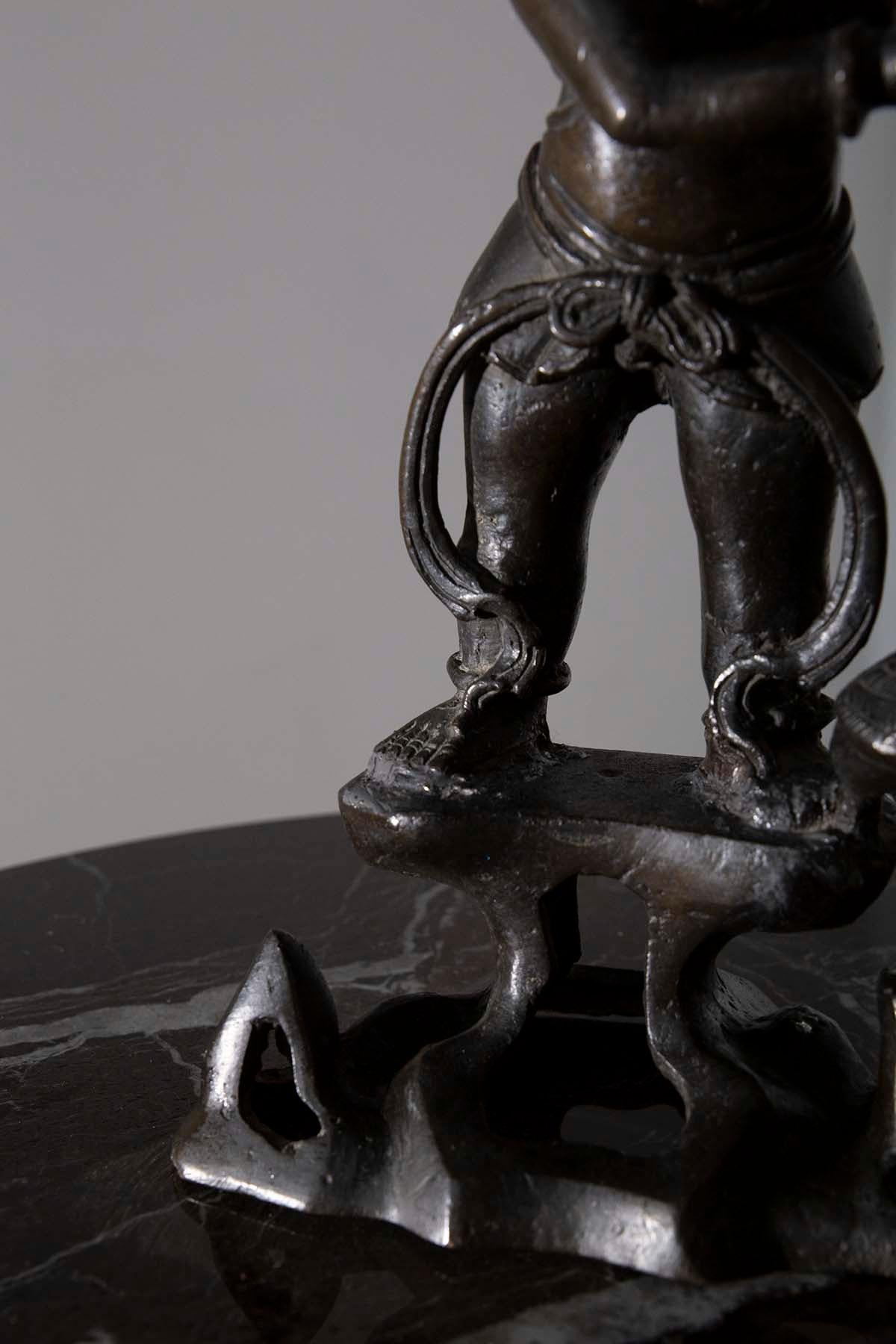 Bronze Taoist bronze figure China, Ming dynasty, 16th century For Sale