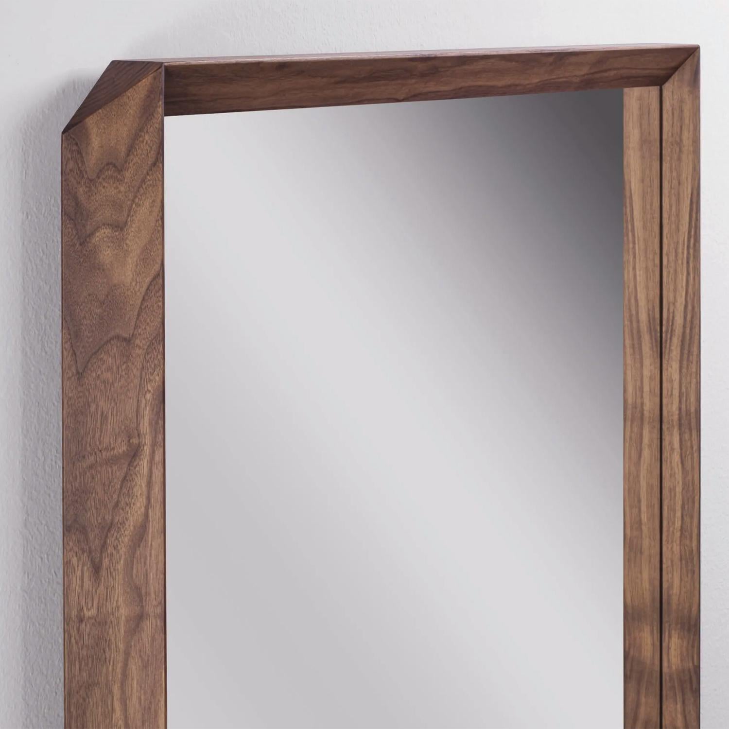 Hand-Crafted Taorma Rectangular Mirror For Sale
